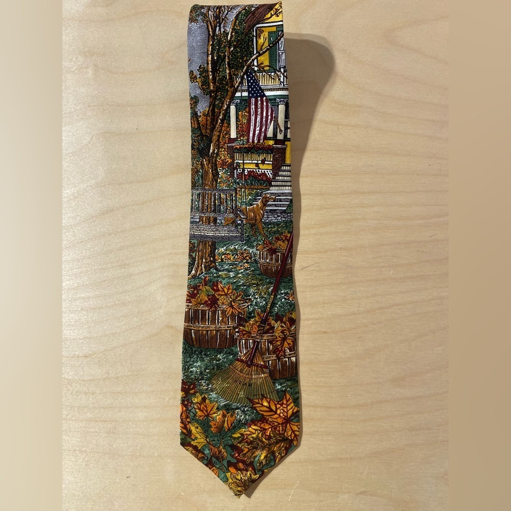 Tango by Max Raab American Series Autumn Arrives Necktie (NH)